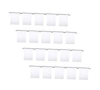 Healeved 50 Pièces Sac à Chaussures Transparent Lot Rangement pour Voyage