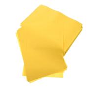 Healeved 500 Pièces de Papier de Sacrifice Jaune Traditionnel 30x20 Cm pour Offrandes aux Ancêtres Papier D’argenté Fantôme pour Rituels Qingming Fête des Fantômes Fournitures de Cérémonie
