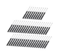 Healeved 50pièces Arrache-Clou pour Retrait De Vis Extracteur De Vis Outil De Lévage De Arrache-Pointes