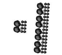 Healeved 50pièces Filet à Chignon Élastique Pour Femmes De Réseaux De Cheveux Pour Danse Confortable Et Respirant Pour Performances De Ballet Et Autres Danses