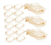 Healeved 50pièces Filets à Chignon Invisibles Pour Filles Accessoires Élégants Pour Infirmières Hôtesses Et Performances Professionnelles Couverture Pratique Et Discrète Pour