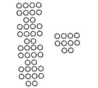 Healeved 50pièces Peigne Élastique Circulaire Plastique Flexible Pour Cheveux Accessoire De Maintien De Coiffure Pour Sport Maquillage Et