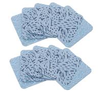 Healeved 540 pièces Lingettes pour Ongles sans Tissu Super Absorbants pour Vernis Gel et Colle Nettoyants Doux pour Extensions et Manucure Format Voyage Bleu Ciel