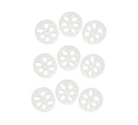 Healeved 5paire Lotus Root Earrings Resin Punk Style Women Accessories Diy Supplies
