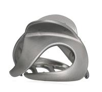 Healeved 5pièces Barrette à Cheveux Femme Acrylique Mat Gel Frosté Pinces à Cheveux Orange