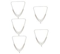 Healeved 5pièces Chaîne De Tête Strass Pour Femmes Élégante Parure De Cheveux De Mariage Avec Franges Accessoire De Coiffure Pour Mariée Et Demoiselles Honneur