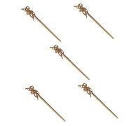 Healeved 5pièces De Cheveux Bois Vintage Forme De Accessoire De Coiffure Chinoise Éthique Décoration Élégante Pour Mariage Et Chignons Artisanat Bois De Santal Unique Et