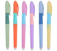 Healeved 6 Pièces Crayon D’entraînement à Calligraphie pour Débutants, | Graphène et Plastique, Réutilisable et Pratique, Écriture Claire, Portable, sans Entretien