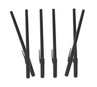 Healeved 6 Pièces Marqueur Permanent Noir pour Vêtements et Paquet,
