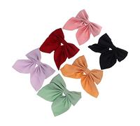Healeved 6 Pièces Nœud Pour Cheveux Avec Pince Pince à Cheveux Nœuds Pour Pour Filles Tout-petits