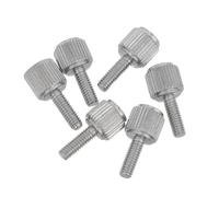 Healeved 6 Pièces Vis de Blocage Étrier de Précision M2.5 X 8mm en Métal Argenté, Compatible Universellement Vernier Caliper, Facile à Remplacer pour Usage Industriel et Quotidien
