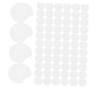 Healeved 600 Pièces Patch De Soins Aux Yeux Cache-oeil De Spa De Fard à Paupières Cache-oeil Bricolage Patchs Sous Les Yeux En Vrac Patchs Pour Les Yeux Blanche Tissu Non Tissé