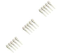 Healeved 60pièces Pince à Cheveux Inoxydable Clips Mouth Accessoires Élastiques Pour Projets Arts Et Métiers