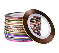 Healeved 60rouleaux Stickers Déco Ongles Autocollants Nail Art Accessoires Décoration Ongles