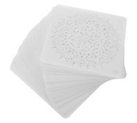 Healeved 64 Pochoirs Mandalas Décoratifs Délicats Réutilisables, Modèles à Peindre Pratiques pour Décoration Murale, Meubles et Pierres, Pochoirs de Peinture DIY pour Loisirs Créatifs