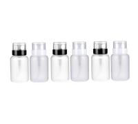 Healeved 6pièces Distributeur De Liquides Plastique Pour Vernis à Et Démaquillant Flacons Pratiques Et Légers Idéaux Pour Manucures à Domicile Et Salons De Beauté