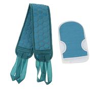 Healeved 6pièces Exfoliant De Douche Avec Bande à Tirer Pour Massage Spa Nettoyage Peau Et Détente