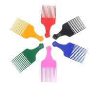 Healeved 6pièces Peignes à Cheveux Plat Large Pour Hommes Et Femmes Peignes De Coiffure Démêlants Outils De Stylisme Barbe Et Perruque