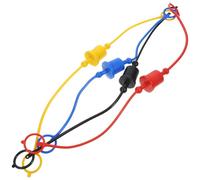 Healeved 8 Bouchons Anti-Poussière pour Coupleurs Hydrauliques Iso7241A 1/2 Plastique Multicolores pour Protection Rapide des Raccords Hydrauliques