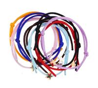 Healeved 8 Pièces Bracelet Pentagramme Sterling Fermeture Pour Bracelet à Breloques Étoile Bandes Femme Bracelets Décoratifs Ajustable Nombre Décor De Bracelets Cuivre