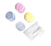 Healeved 8 Pièces Coton nettoyant Doux Se maquiller nettoyage peau démaquillants tampon de lavage du visage dissolvant de maquillage