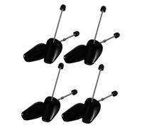 Healeved 8 Pièces Embauchoirs Plastique Réglables Homme et Femme Noir Élargisseur Chaussures avec Ressort Automatique Protection Plis pour Chaussures Casual et Cuir
