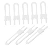 Healeved 8 Pièces Verrou Coulissant Pour Armoire Sécurité Garçon Fille Loquet De Protection Pour Garçon Fille Verrou à Glissière Pour Placards Et Meubles Pour Portes