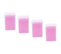 Healeved 800pièces Lingettes Pour Extensions De Cils Tampon Démaquillant Dissolvant Pour Cils Lingette Nettoyante Tampon