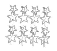 Healeved 8pièces Étoiles Clips à Cheveux Accessoires De Coiffure Pour Femmes Barrette Élégance Pour Toutes Occasions