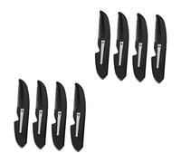 Healeved 8pièces Peigne à Barbe Pour Hommes De Peignes De Poche Accessoire Pratique Pour Soin Des Cheveux Barbe Pour Maison Voyages