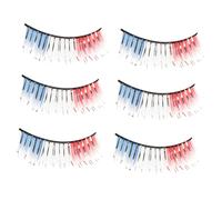 Healeved 9 Paires Cils De Maquillage D'halloween Déguisement De Faux Cils Maquillage Faux Cils Bouclé Cils D'halloween Faux Cils Avec Bande De Couleur Cils Décoratifs Frisé Vêtements