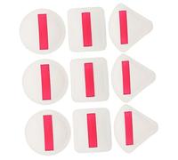 Healeved 9 Pièces Bouffée de guimauve maquillage chou à poudre bouffée de fond de coussin duveteux fournitures de maquillage pour femmes petite houppette éponge