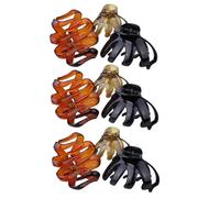 Healeved 9 pièces Lot de Pinces Cheveux Pieuvre Élégantes Accessoires Cheveux Robustes pour Femmes Design Naturel et Mode