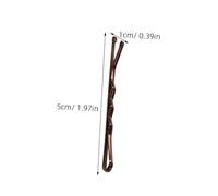 Healeved 900 Pièces Hair Pins Bobby Pins Set For Women Strong Hold Metal Clips For Thick Hair Styling Updos And Flyaways Three Color Assortment