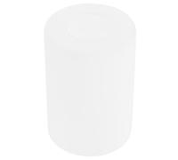 Healeved Abat-Jour Cylindrique en Verre Dépoli Lait Blanc Ø120 X H150 MM Compatible Douille E27 Diffuseur Lumière Douce pour Appliques Murales et Luminaires Suspendus Remplacement