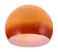 Healeved Abat-jour en Plastique Orange pour Lampadaire Moderne, Forme Bol, Installation sans Outil, pour Activités du Matin et Lecture
