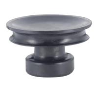 Healeved Accessoire de Bol Chantant Poignée de Levage en Caoutchouc Noir Facile à Utiliser Support 1-20kg pour Contemplation