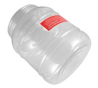 Healeved Accessoire Machine à Glace Pilée 3l Réservoir D'eau en Plastique pour Seau de Machine à Glaçons Flocon de Neige, Compatible Eau Froide, Pièce Détachée pour Congélateur