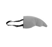 Healeved Accessoires de requin sangle costume de requin adulte aileron de requin accessoire de costume de requin Peluche Grey