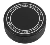 Healeved Activateur Maximale en Caoutchouc Noir de Diapason et Prise en Main Facile pour Fourche Harmonieuse Accessoires de Sonothérapie