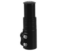Healeved Adaptateur de Potence de Guidon de Vélo en Alliage D'aluminium Noir, Prolongateur Léger pour Vélo Route et VTT, Améliore Le Confort Contrôle des Cyclistes