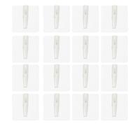 Healeved Adhésifs Fixes Transparents pour Emballage de Bouquets 50 Pcs Colle de Fixation Plastique pour Fleuriste Autocollants DIY pour Fleurs Bonbons et Décorations Usage Floral