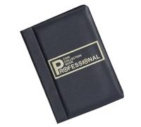 Healeved Album de Collection de Pièces de Monnaie 120 Compartiments Organiseur Vertical Noir Porte-Pièces pour Collectionneur Livre de Rangement Compact pour Pièces Jetons et Médailles