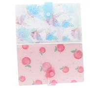 Healeved Album de Rangement pour Autocollants de Nail Art 2 Pcs 120 Emplacements Organisateur et Portable Rangement Pratique pour Ongles Affichage pour Collectionner des Autocollants