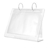 Healeved Album Présentoir Manucure Acrylique Compartiments Carnet Rangement Stickers Ongles et Portable Protection Étanche pour Décalcomanies Nail Art pour Salon et Artistes Ongulaires