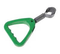 Healeved Anneau de Poignée Triangulaire Vert pour Bus et Métro, Poignée d'Assistance Robuste pour Véhicule, Anneaux de Remplacement Sécurisés pour Transport Public, Équipement de Soutien