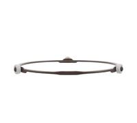 Healeved Anneau Rotatif pour Micro-ondes 15,8 Cm Bague Intérieure de Remplacement, Support Stable et Antidérapant pour Plateau Tournant, Accessoire la Cuisine Compatible Four à