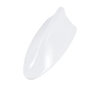 Healeved Antenne Élégant pour Blanche avec en Voiture de Requin Aileron Fonction Radio FM/am Intégrée, Étanche Abs, Design Toit