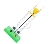 Healeved Appareil D’électrolyse de L’eau Pédagogique en Plastique, Unité Expérimentale pour Classe et Laboratoire Chimique, Kit de Démonstration Production Hydrogène et Oxygène, Usage