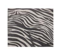 Healeved Applique Strass Autocollante Carrée à Motif Zèbre Patch DIY Autoadhésif pour Décoration Vêtements et Accessoires Strass Brillants Résistants Facile à Poser